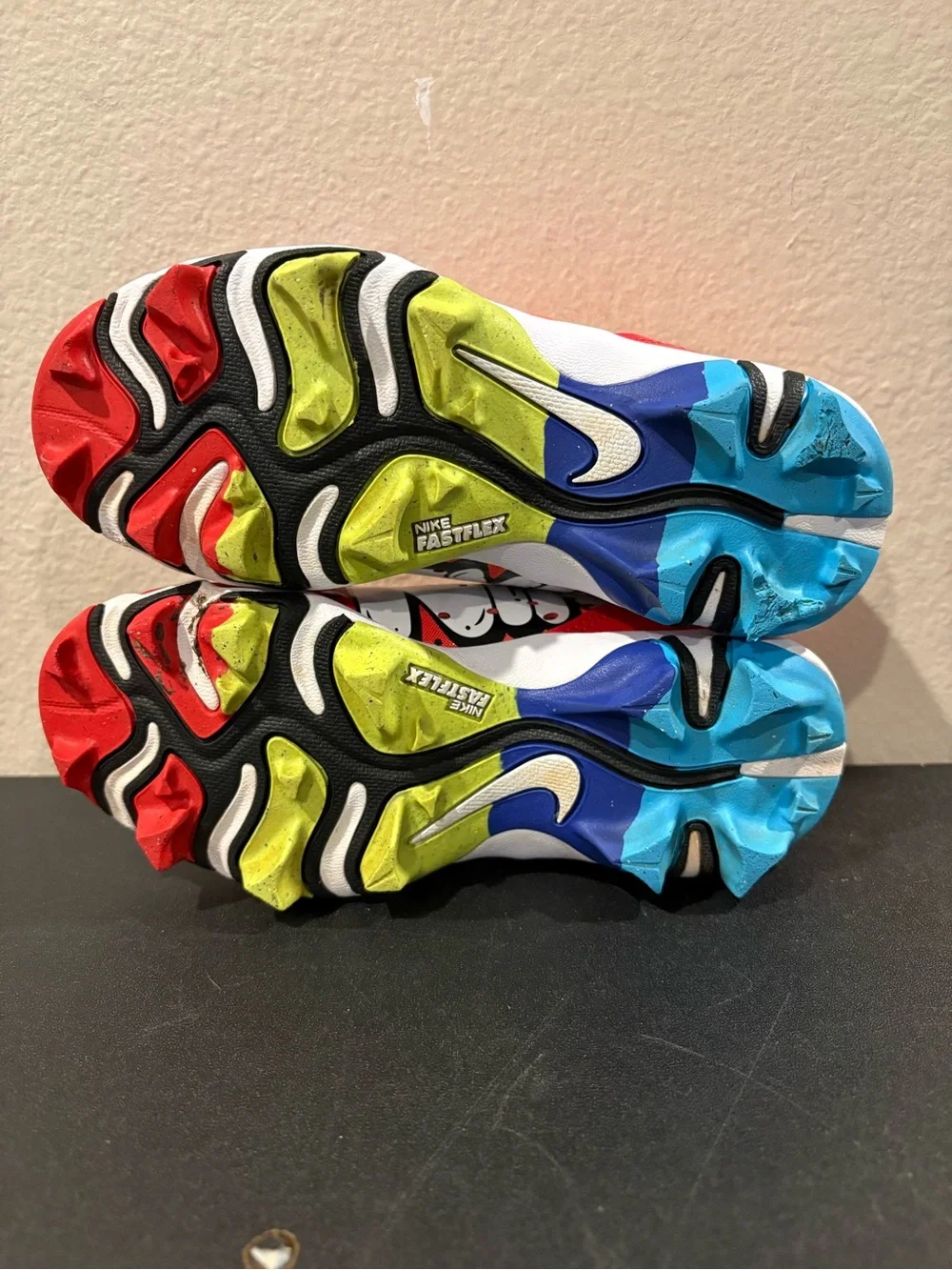 Nike Alpha Huarache 4 Keystone Baseball Cleats FZ8657-601 Toddler Kids Size 13C